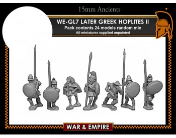 WE-GL06 Later Greek, Assorted Later Hoplites